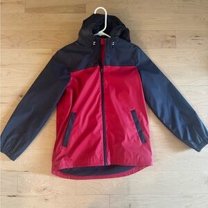 Joules Kids Red and Black Raincoat 11-12 year